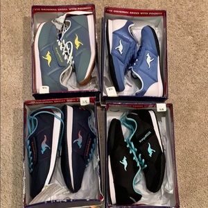 4 NEW Pairs of KangaROOS shoes. Will split! Sz 5.5